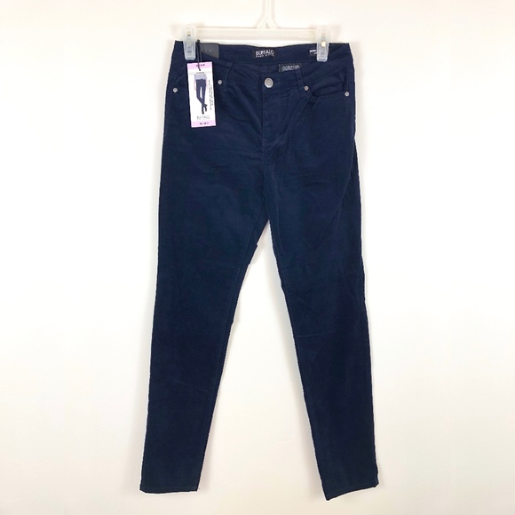 Buffalo David Bitton Pants - Worn once BUFFALO Stretch Velvet Navy Skinny Pants
